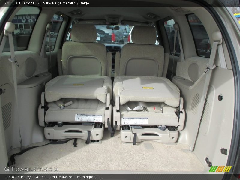 Silky Beige Metallic / Beige 2005 Kia Sedona LX