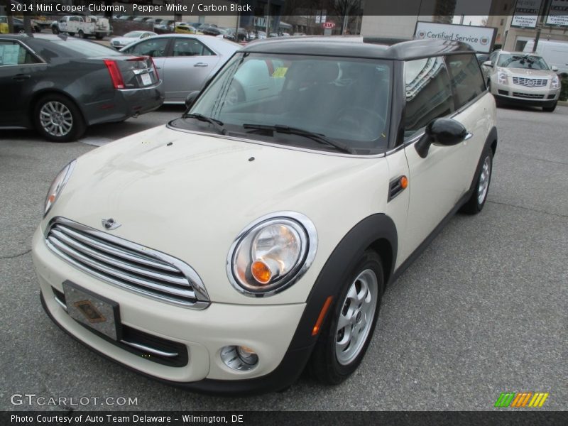 Pepper White / Carbon Black 2014 Mini Cooper Clubman