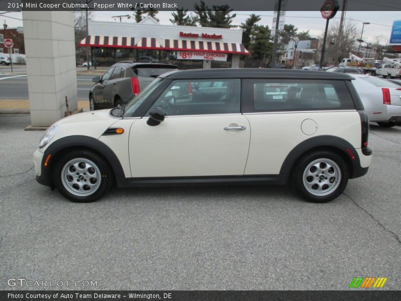 Pepper White / Carbon Black 2014 Mini Cooper Clubman