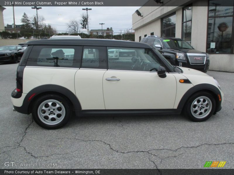 Pepper White / Carbon Black 2014 Mini Cooper Clubman