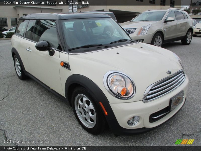 Pepper White / Carbon Black 2014 Mini Cooper Clubman