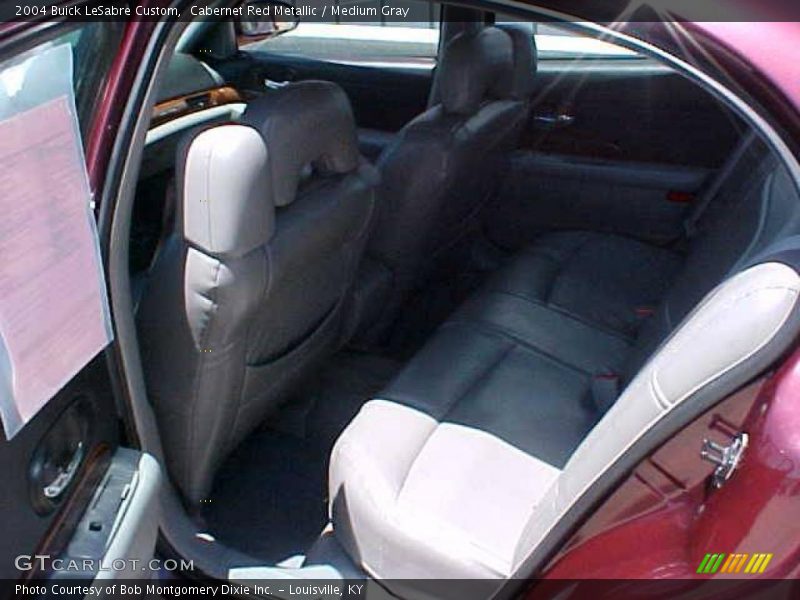 Cabernet Red Metallic / Medium Gray 2004 Buick LeSabre Custom