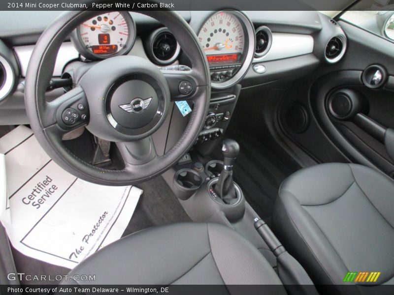 Pepper White / Carbon Black 2014 Mini Cooper Clubman