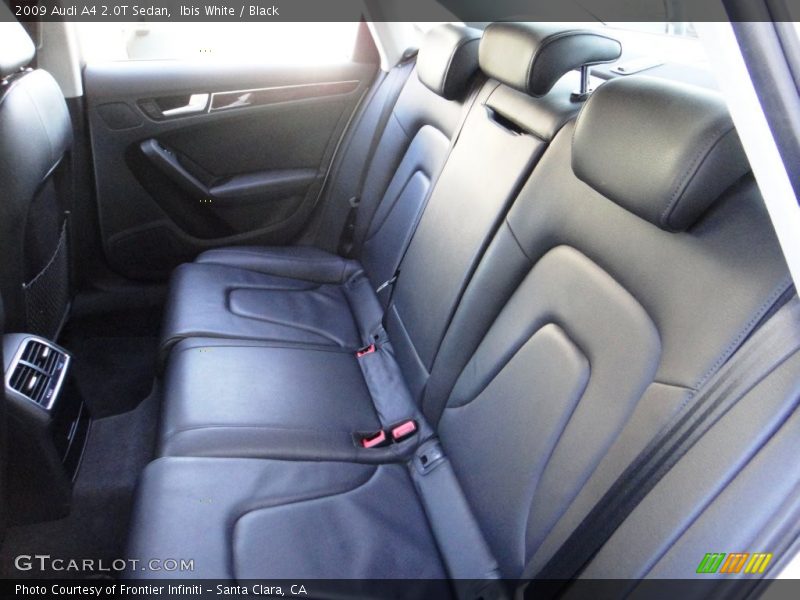 Ibis White / Black 2009 Audi A4 2.0T Sedan