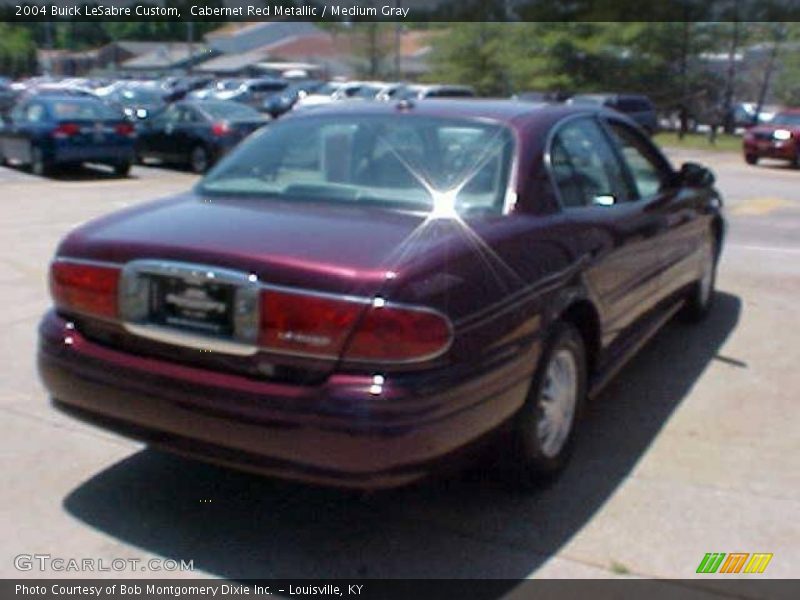 Cabernet Red Metallic / Medium Gray 2004 Buick LeSabre Custom