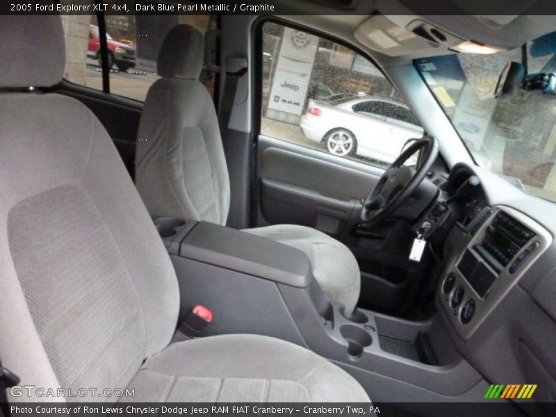 Dark Blue Pearl Metallic / Graphite 2005 Ford Explorer XLT 4x4