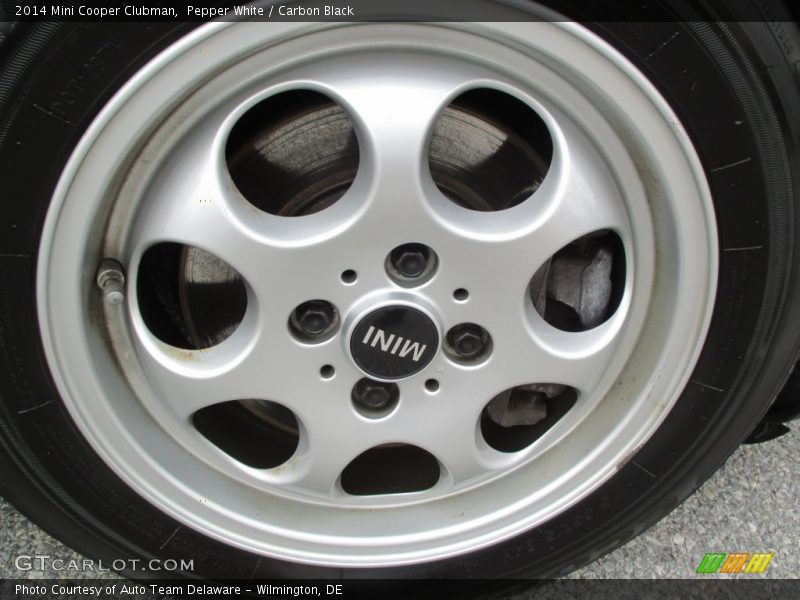 Pepper White / Carbon Black 2014 Mini Cooper Clubman