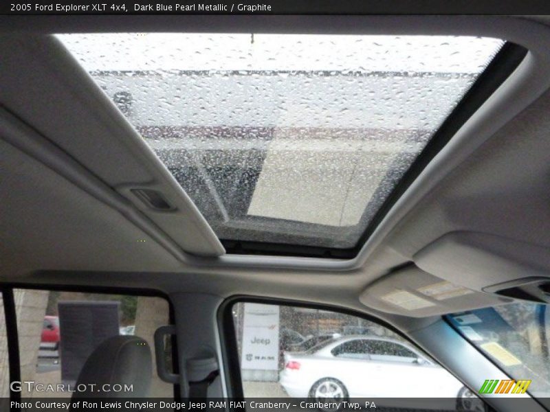 Dark Blue Pearl Metallic / Graphite 2005 Ford Explorer XLT 4x4