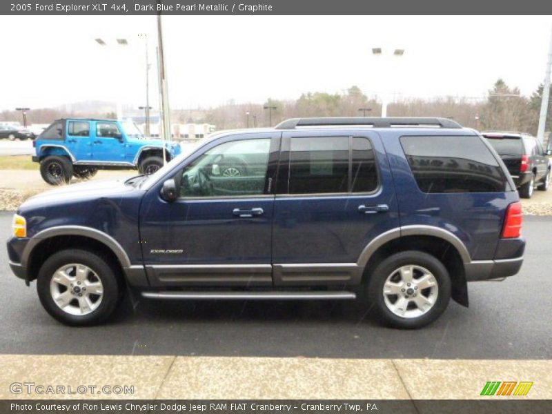 Dark Blue Pearl Metallic / Graphite 2005 Ford Explorer XLT 4x4
