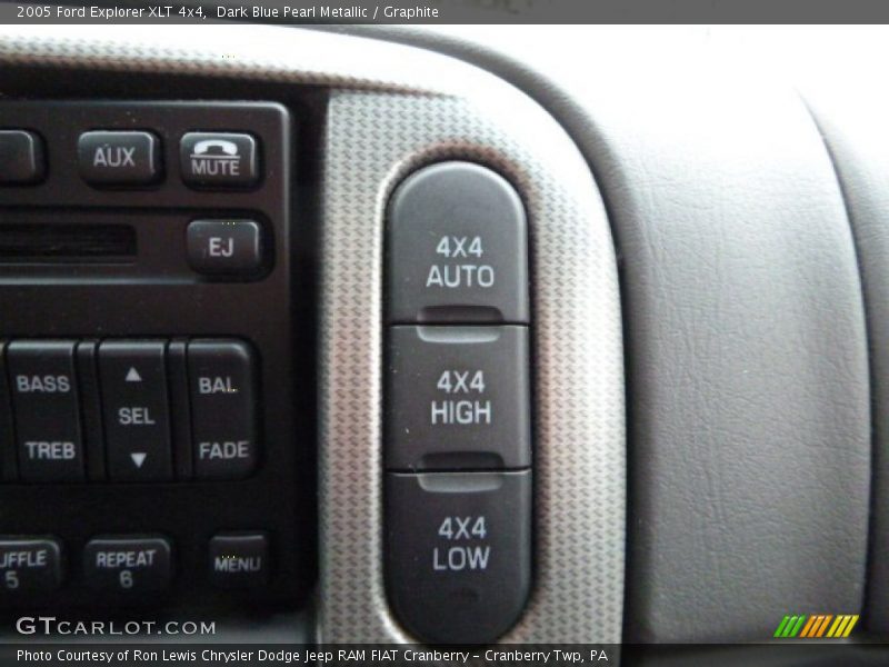 Dark Blue Pearl Metallic / Graphite 2005 Ford Explorer XLT 4x4
