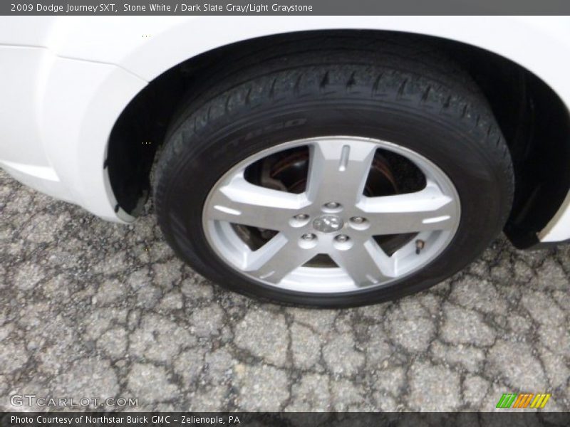 Stone White / Dark Slate Gray/Light Graystone 2009 Dodge Journey SXT
