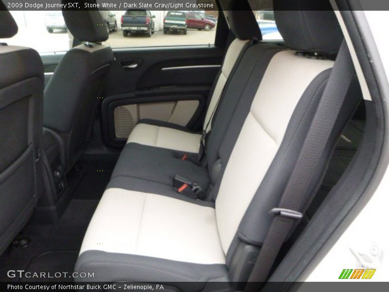 Stone White / Dark Slate Gray/Light Graystone 2009 Dodge Journey SXT