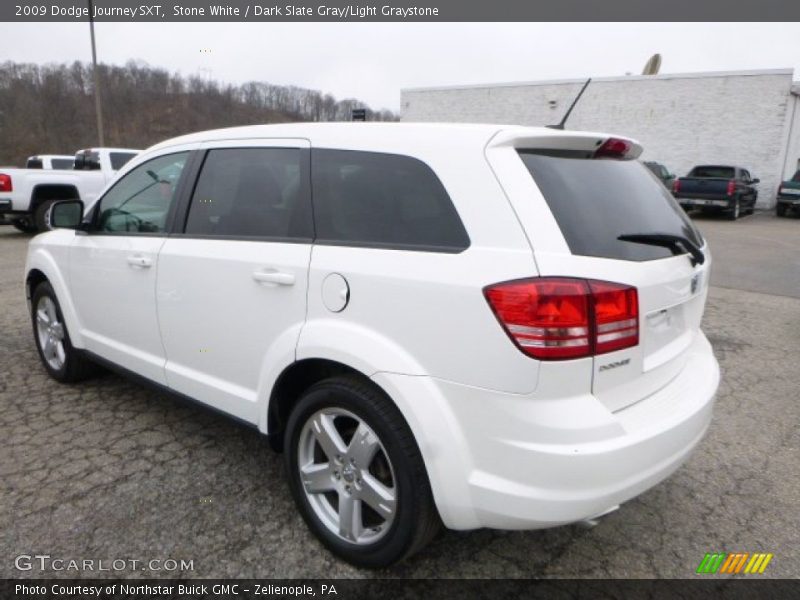 Stone White / Dark Slate Gray/Light Graystone 2009 Dodge Journey SXT