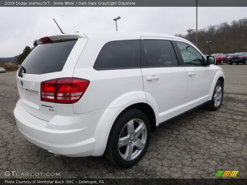 Stone White / Dark Slate Gray/Light Graystone 2009 Dodge Journey SXT