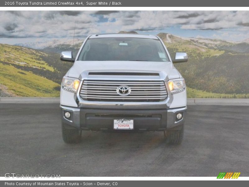 Super White / Black 2016 Toyota Tundra Limited CrewMax 4x4