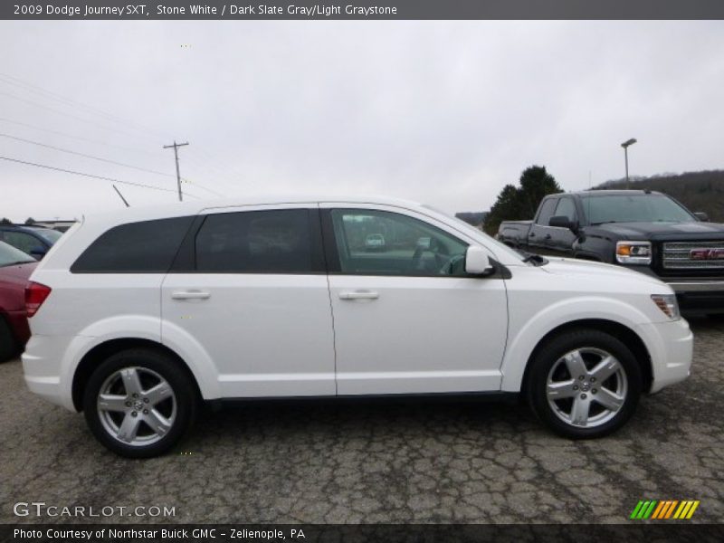 Stone White / Dark Slate Gray/Light Graystone 2009 Dodge Journey SXT
