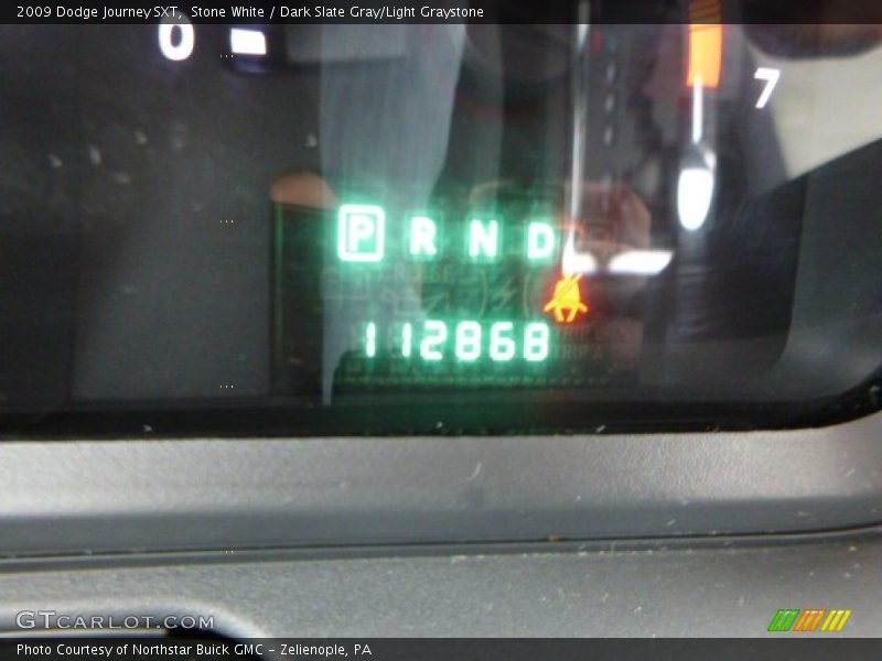 Stone White / Dark Slate Gray/Light Graystone 2009 Dodge Journey SXT