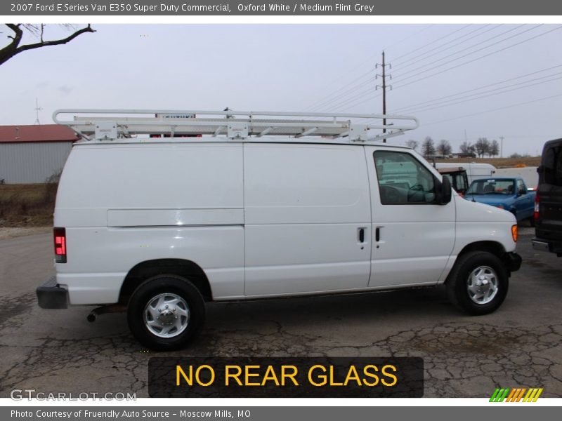 Oxford White / Medium Flint Grey 2007 Ford E Series Van E350 Super Duty Commercial