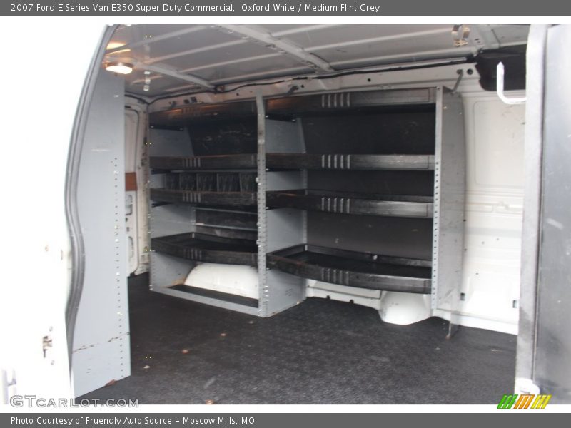 Oxford White / Medium Flint Grey 2007 Ford E Series Van E350 Super Duty Commercial