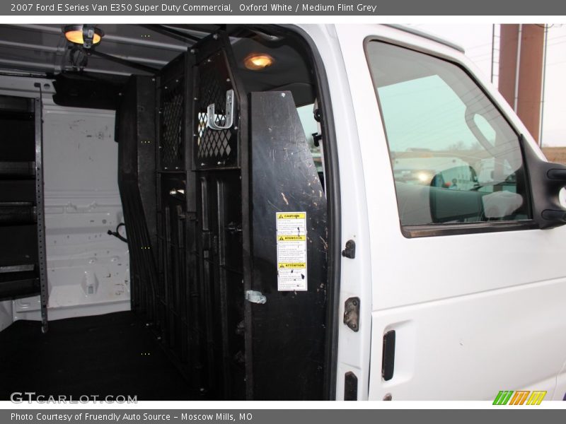 Oxford White / Medium Flint Grey 2007 Ford E Series Van E350 Super Duty Commercial