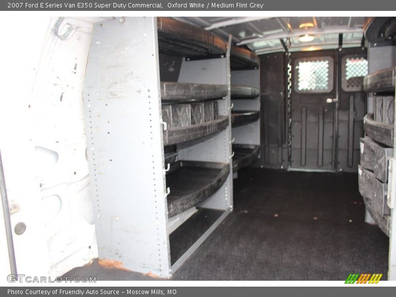 Oxford White / Medium Flint Grey 2007 Ford E Series Van E350 Super Duty Commercial