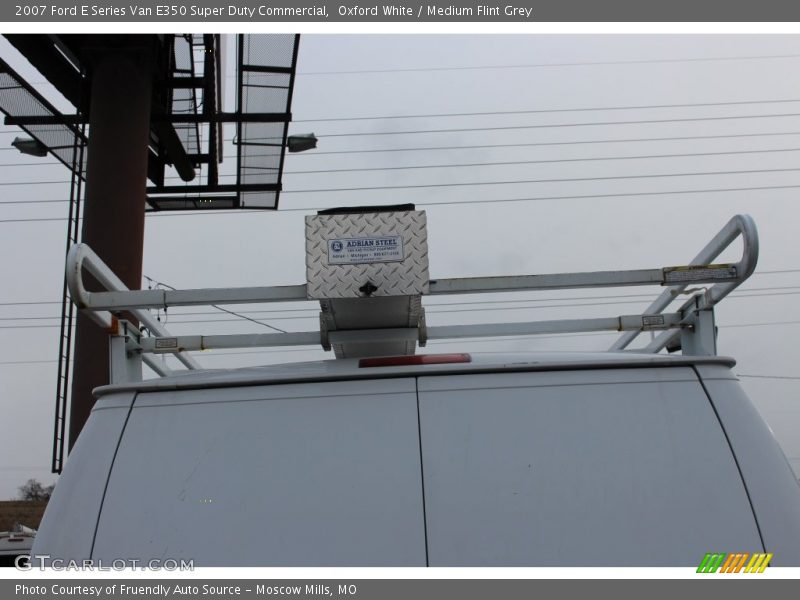 Oxford White / Medium Flint Grey 2007 Ford E Series Van E350 Super Duty Commercial