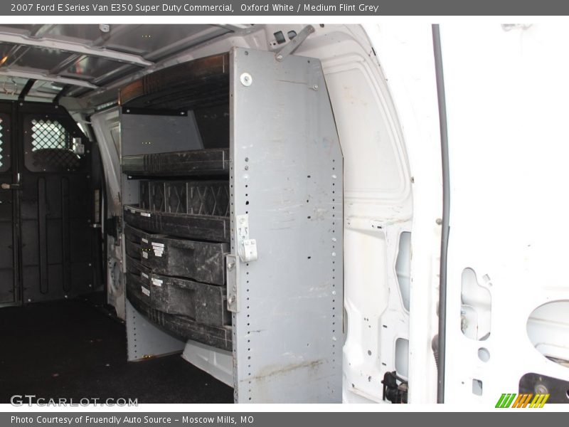 Oxford White / Medium Flint Grey 2007 Ford E Series Van E350 Super Duty Commercial