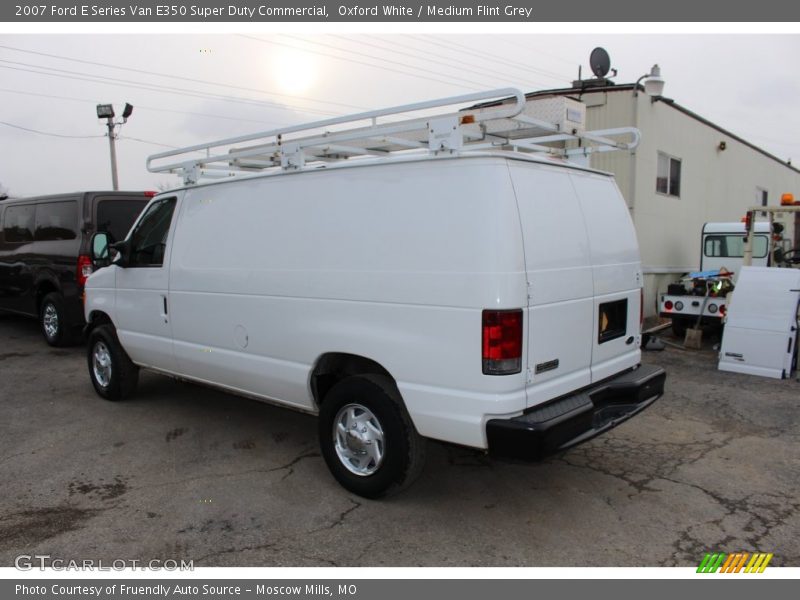 Oxford White / Medium Flint Grey 2007 Ford E Series Van E350 Super Duty Commercial