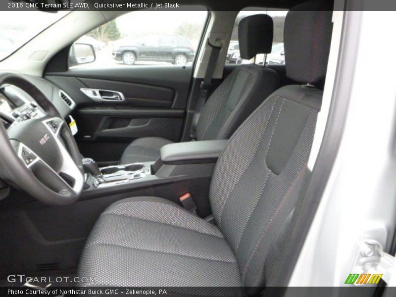 Quicksilver Metallic / Jet Black 2016 GMC Terrain SLE AWD