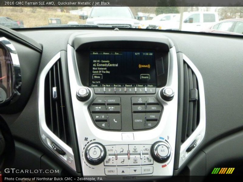 Quicksilver Metallic / Jet Black 2016 GMC Terrain SLE AWD