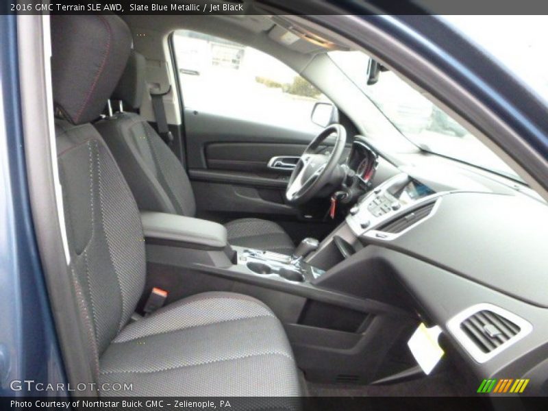 Slate Blue Metallic / Jet Black 2016 GMC Terrain SLE AWD