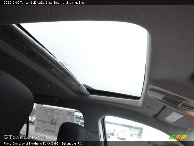 Slate Blue Metallic / Jet Black 2016 GMC Terrain SLE AWD