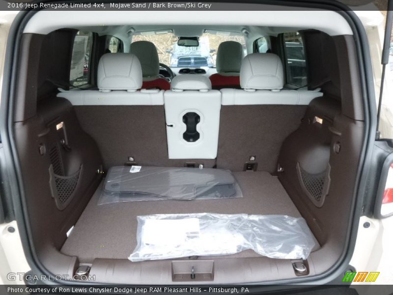 Mojave Sand / Bark Brown/Ski Grey 2016 Jeep Renegade Limited 4x4