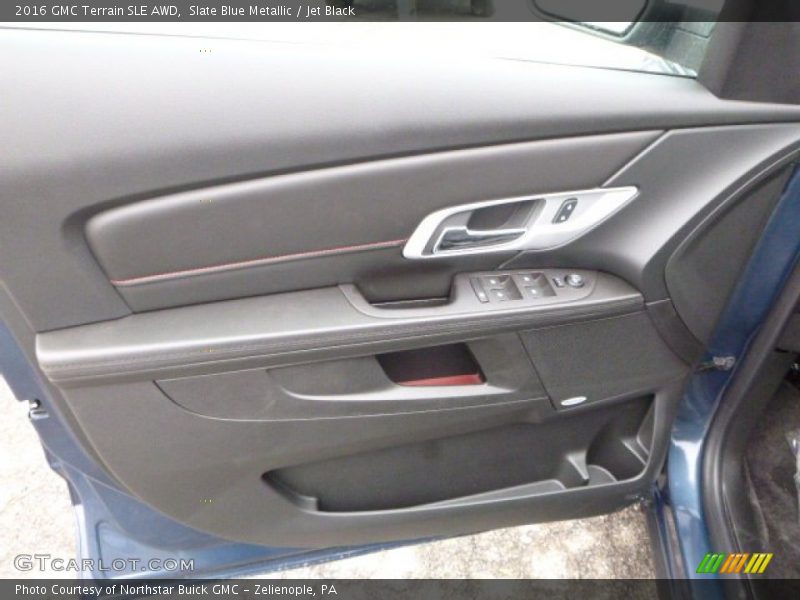 Slate Blue Metallic / Jet Black 2016 GMC Terrain SLE AWD