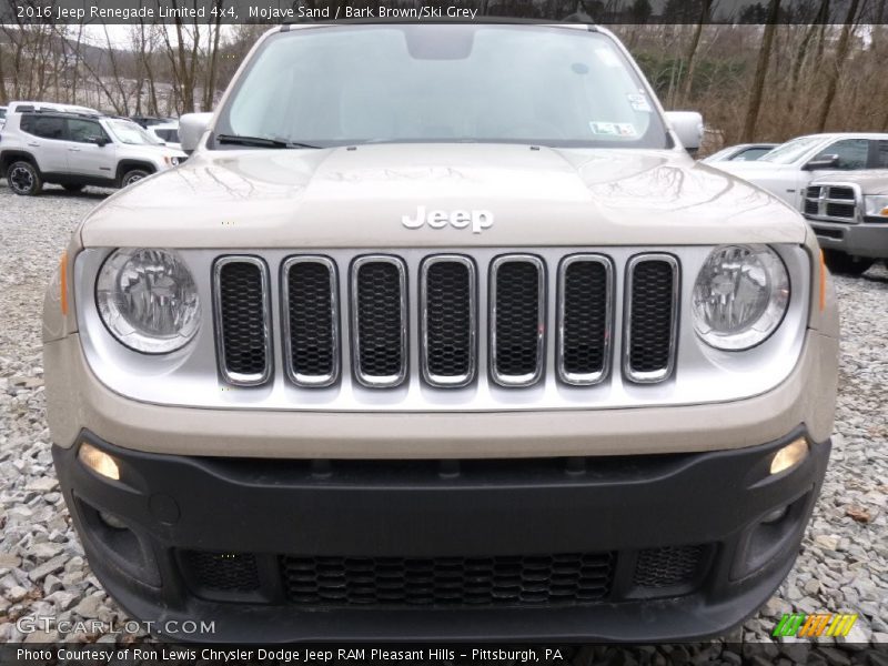 Mojave Sand / Bark Brown/Ski Grey 2016 Jeep Renegade Limited 4x4