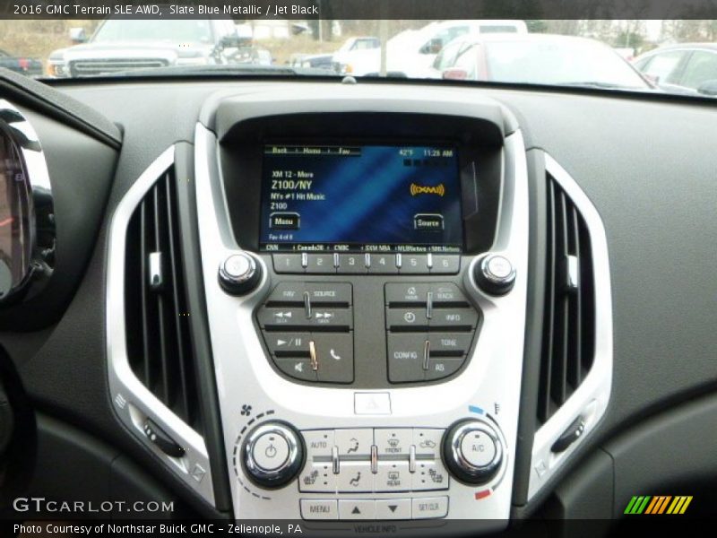 Slate Blue Metallic / Jet Black 2016 GMC Terrain SLE AWD