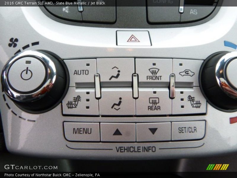 Slate Blue Metallic / Jet Black 2016 GMC Terrain SLE AWD