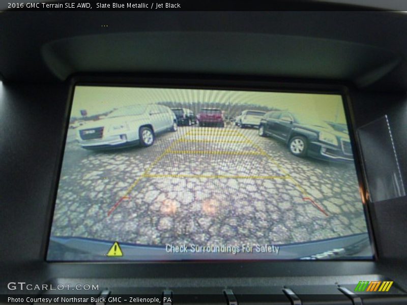 Slate Blue Metallic / Jet Black 2016 GMC Terrain SLE AWD