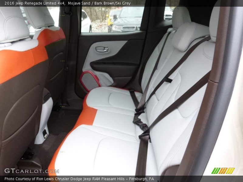 Mojave Sand / Bark Brown/Ski Grey 2016 Jeep Renegade Limited 4x4