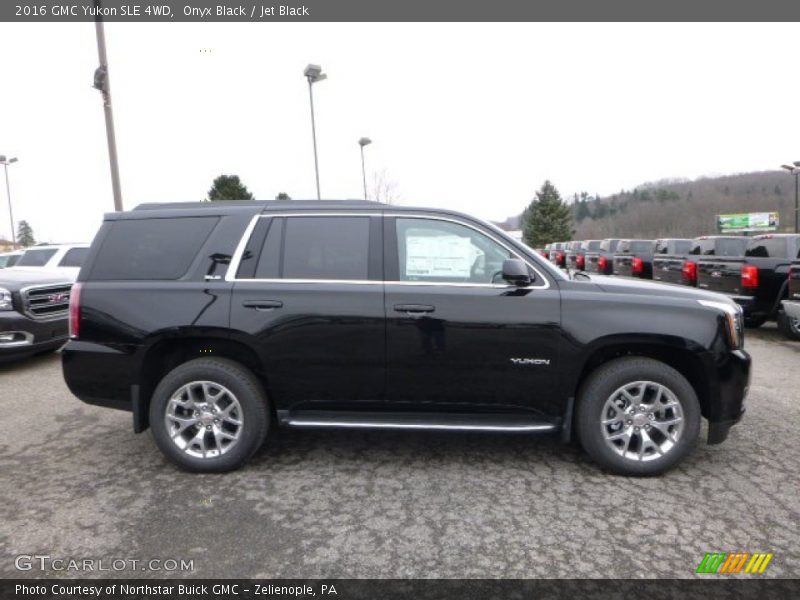 Onyx Black / Jet Black 2016 GMC Yukon SLE 4WD