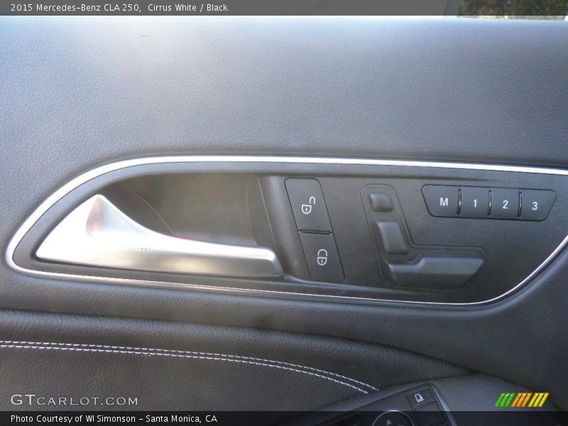 Cirrus White / Black 2015 Mercedes-Benz CLA 250
