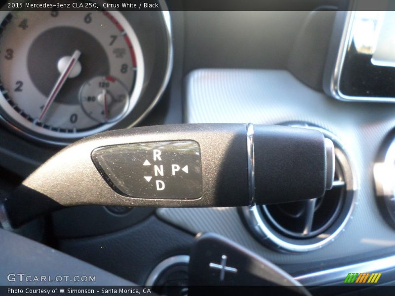 Cirrus White / Black 2015 Mercedes-Benz CLA 250