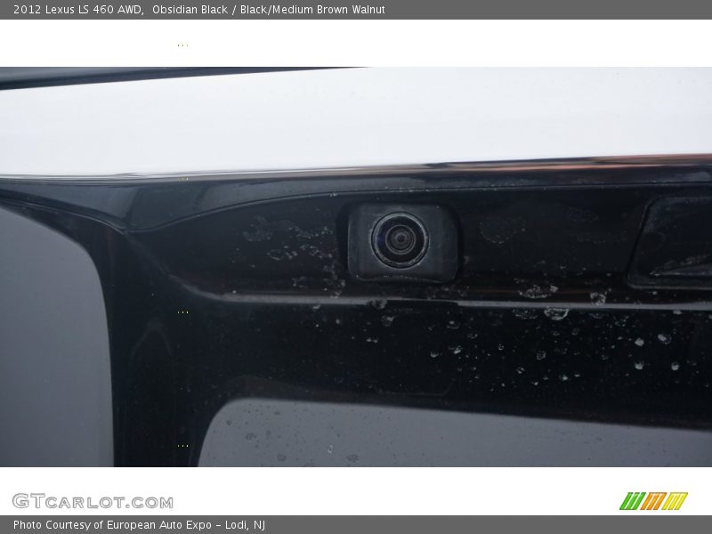 Obsidian Black / Black/Medium Brown Walnut 2012 Lexus LS 460 AWD
