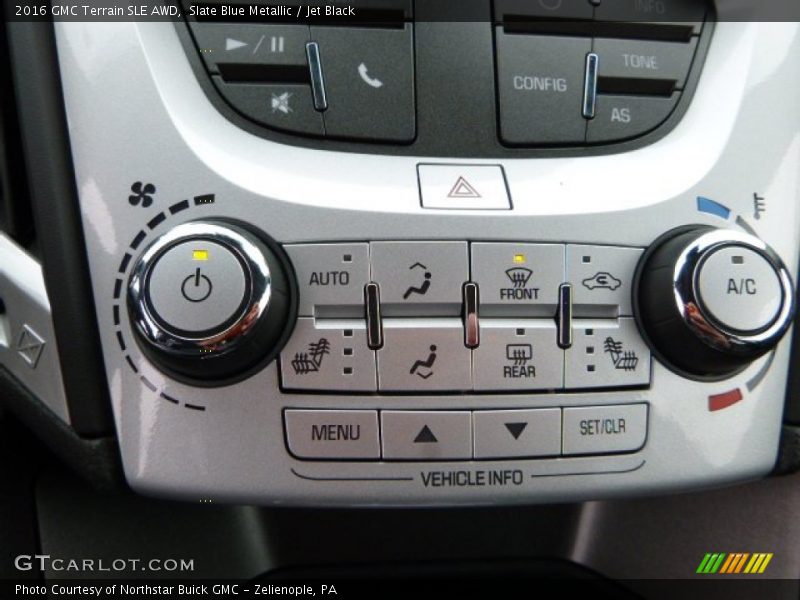 Slate Blue Metallic / Jet Black 2016 GMC Terrain SLE AWD