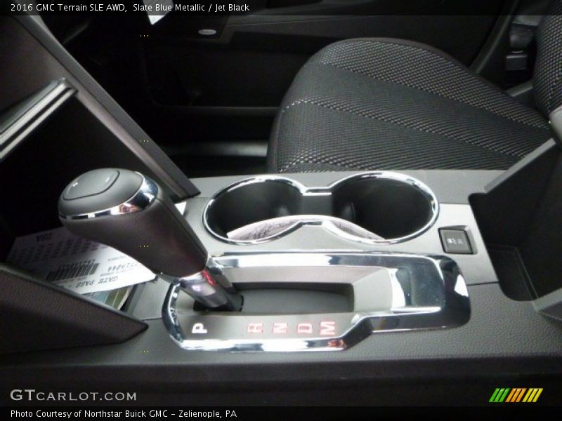 Slate Blue Metallic / Jet Black 2016 GMC Terrain SLE AWD