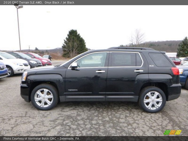 Onyx Black / Jet Black 2016 GMC Terrain SLE AWD