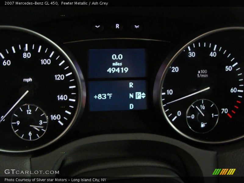 Pewter Metallic / Ash Grey 2007 Mercedes-Benz GL 450