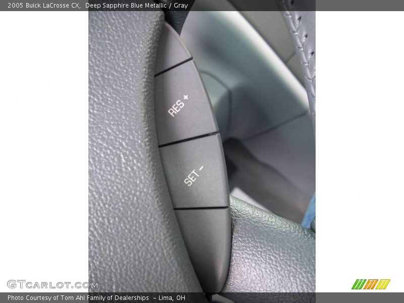 Deep Sapphire Blue Metallic / Gray 2005 Buick LaCrosse CX