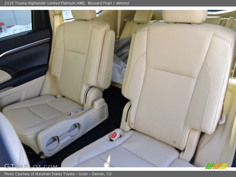 Blizzard Pearl / Almond 2016 Toyota Highlander Limited Platinum AWD