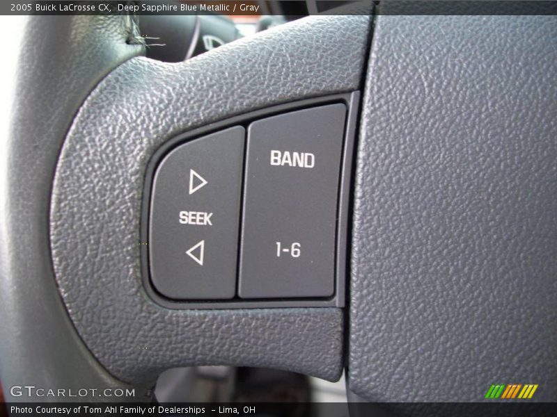 Deep Sapphire Blue Metallic / Gray 2005 Buick LaCrosse CX